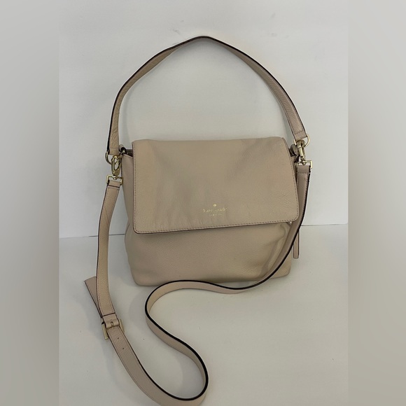 kate spade Handbags - Kate Spade Cream Color Shoulder Bag